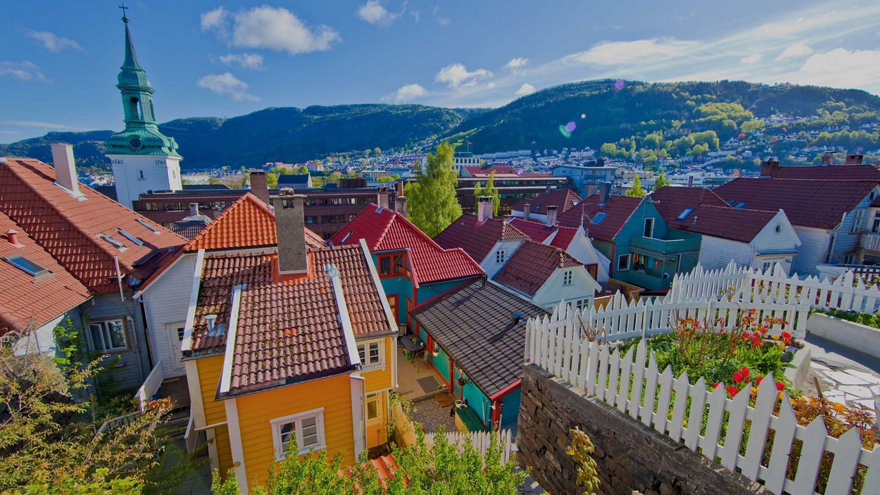 view of Bergen City